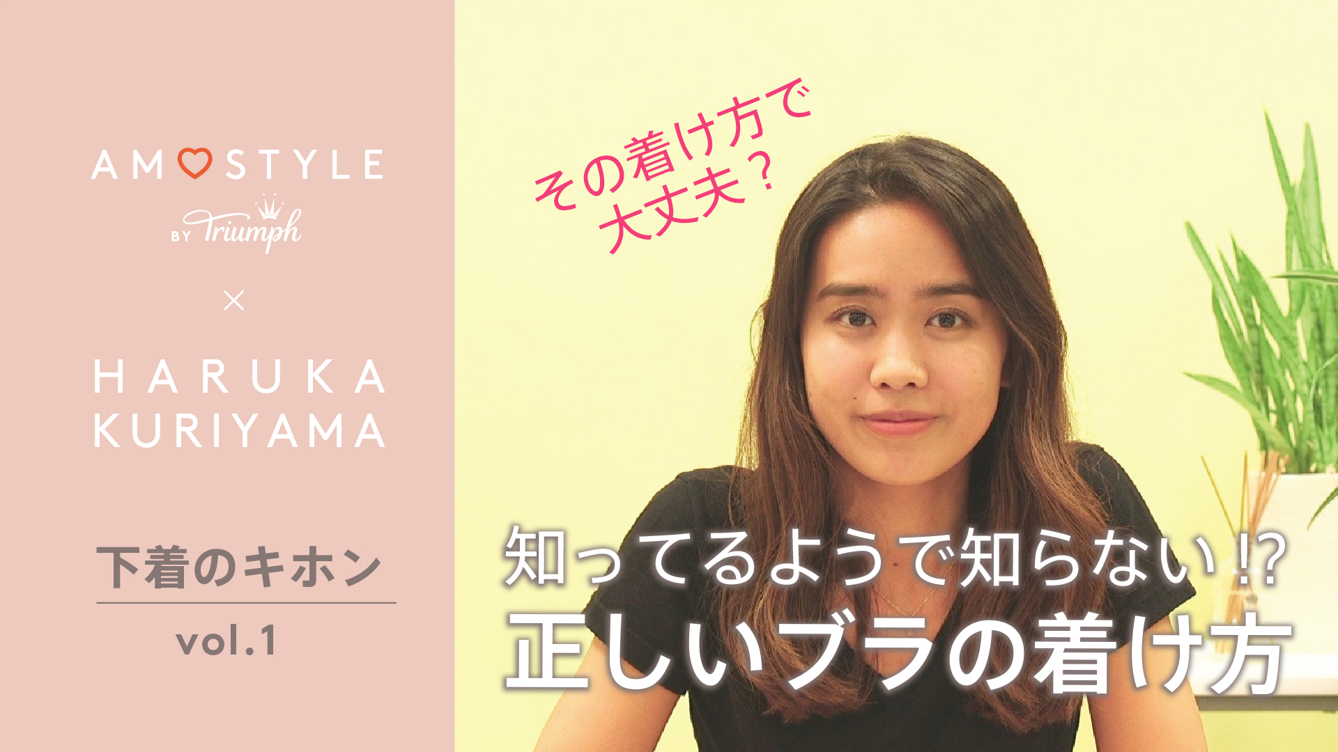 セルフフィッティング 公式 下着通販 アモスタイル バイ トリンプ